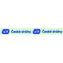 logo ČD České dráhy modré